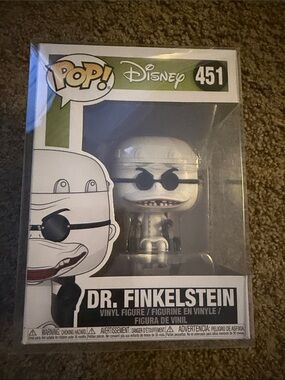Funko Silver and Black Dr. Finkelstein Pop! Vinyl Figure (Disney 451)